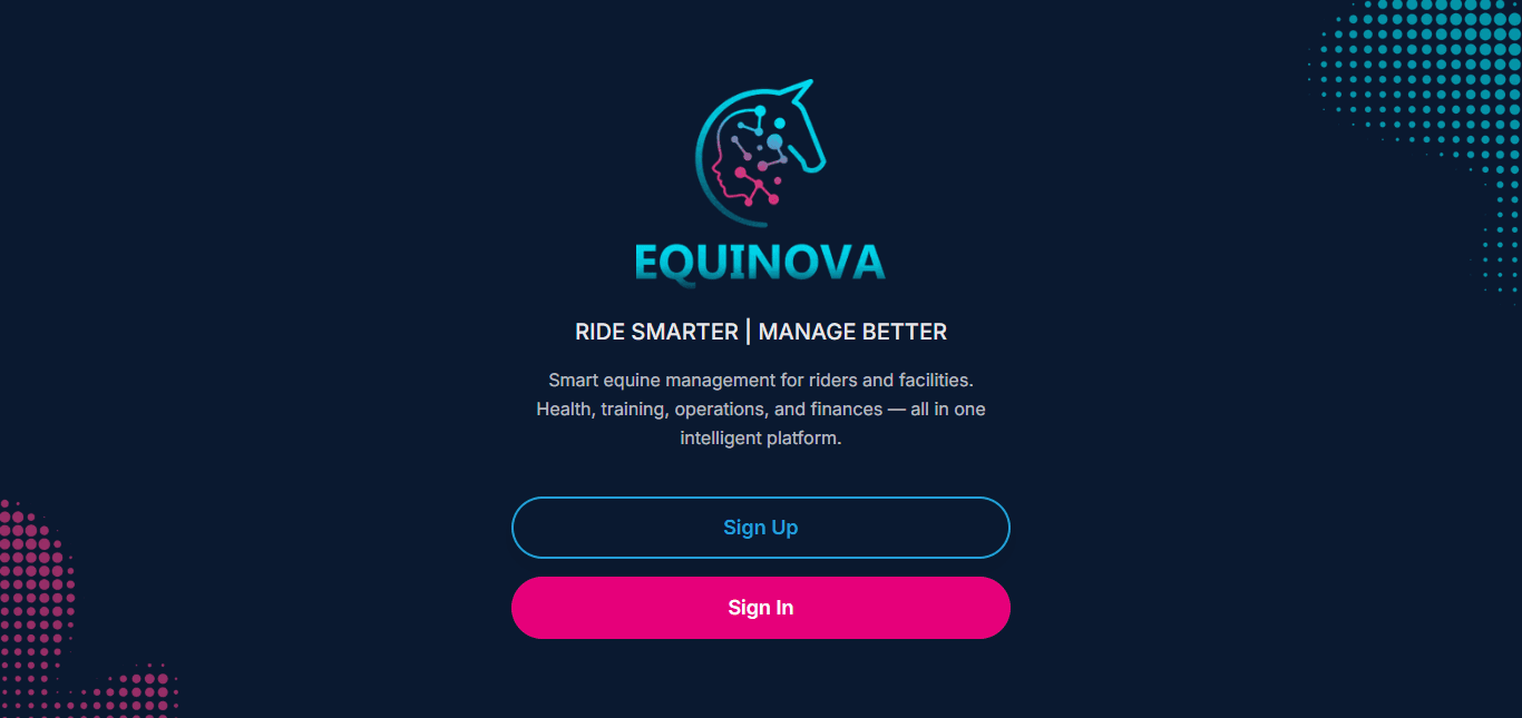 Equinova website